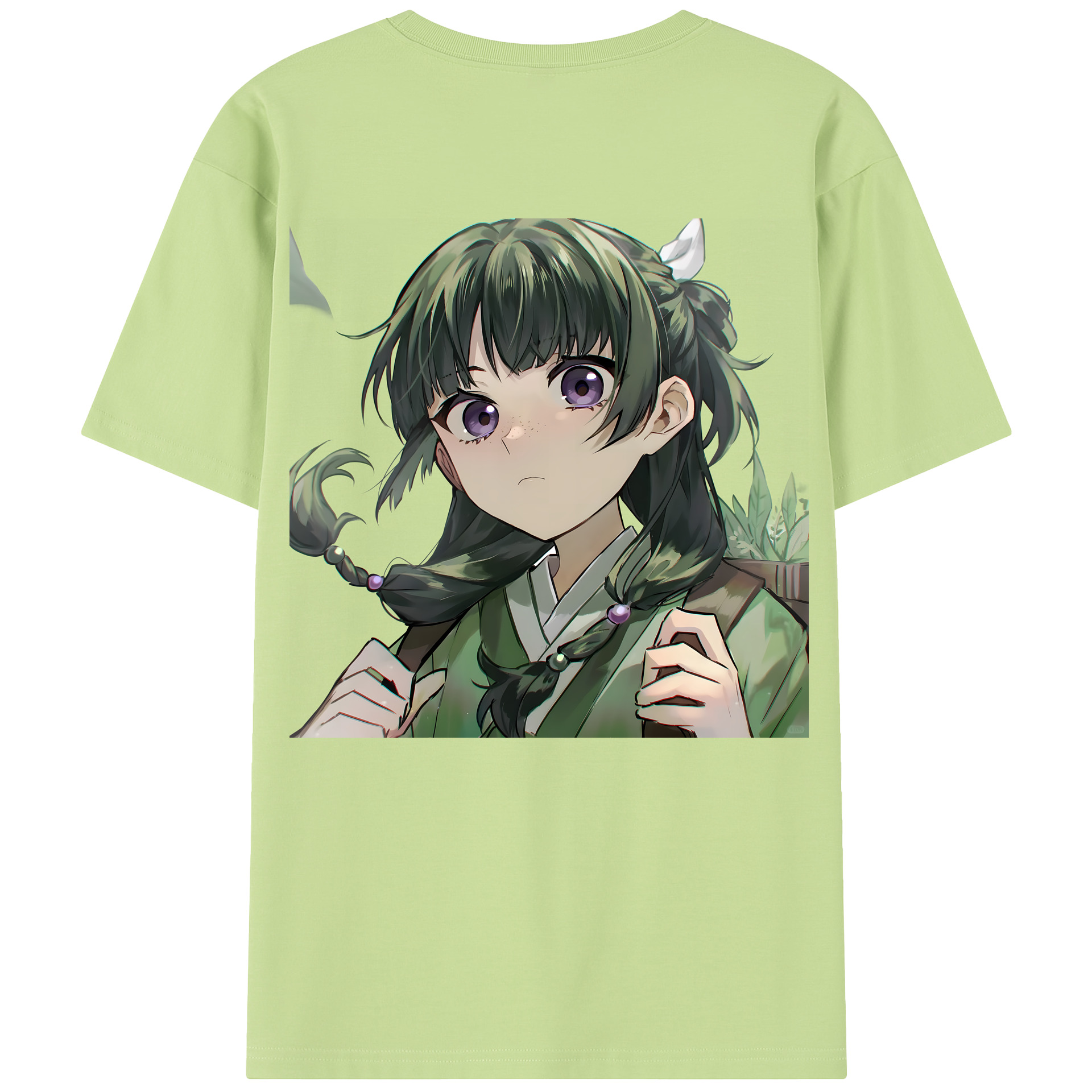 （画像用） 薬屋のひとりごと The Apothecary Diaries 綿100％半袖Tシャツ（背面プリント）